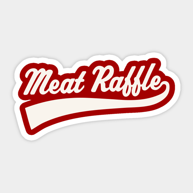 Meat Raffle Buffalo NY WNY Minnesota Meat Raffles Sticker by PodDesignShop